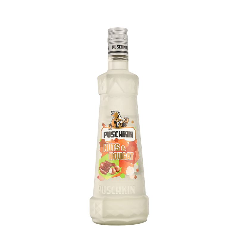 Foto van Puschkin nuts & nougat 70cl wodka