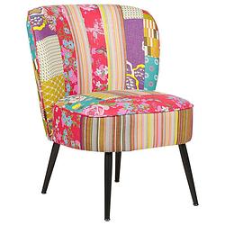 Foto van Beliani voss - fauteuil-multicolor-polyester