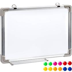 Foto van Tectake - magnetisch bord whiteboard presentatiebord 60 x 45 cm - 400814