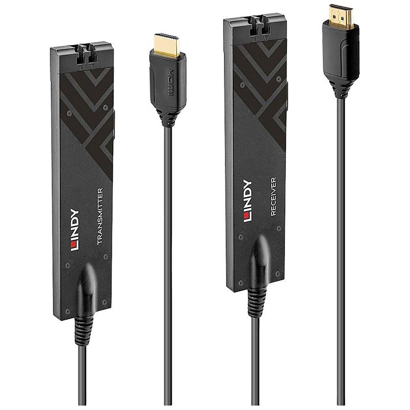 Foto van Lindy 38179 hdmi hdmi-extender via glasvezelkabel 300 m