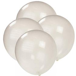 Foto van 4x stuks mega ballon transparant metallic 90 cm - ballonnen