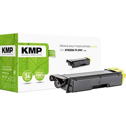 Foto van Kmp toner vervangt kyocera tk-590y compatibel geel 5000 bladzijden k-t55
