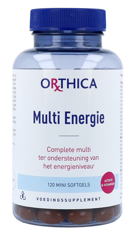 Foto van Orthica multi energie mini softgels