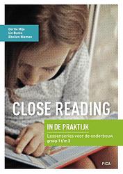 Foto van Close reading in de praktijk - dortie mijs, ebelien nieman, liz bunte - paperback (9789493209015)
