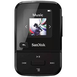 Foto van Sandisk clip sport go mp3-speler 32 gb zwart met bevestigingsclip, fm-radio