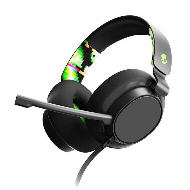 Foto van Hoofdtelefoon met microfoon skullcandy zwart/groen