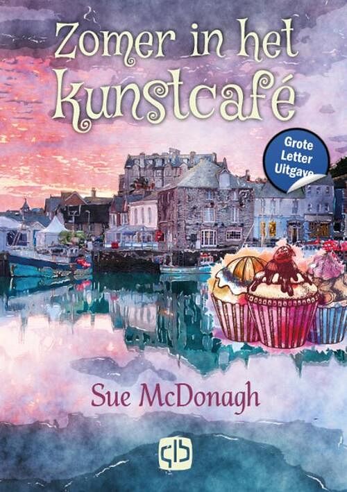 Foto van Zomer in het kunstcafe - sue mcdonagh - hardcover (9789036439879)