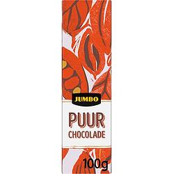 Foto van Jumbo puur chocolade 100g