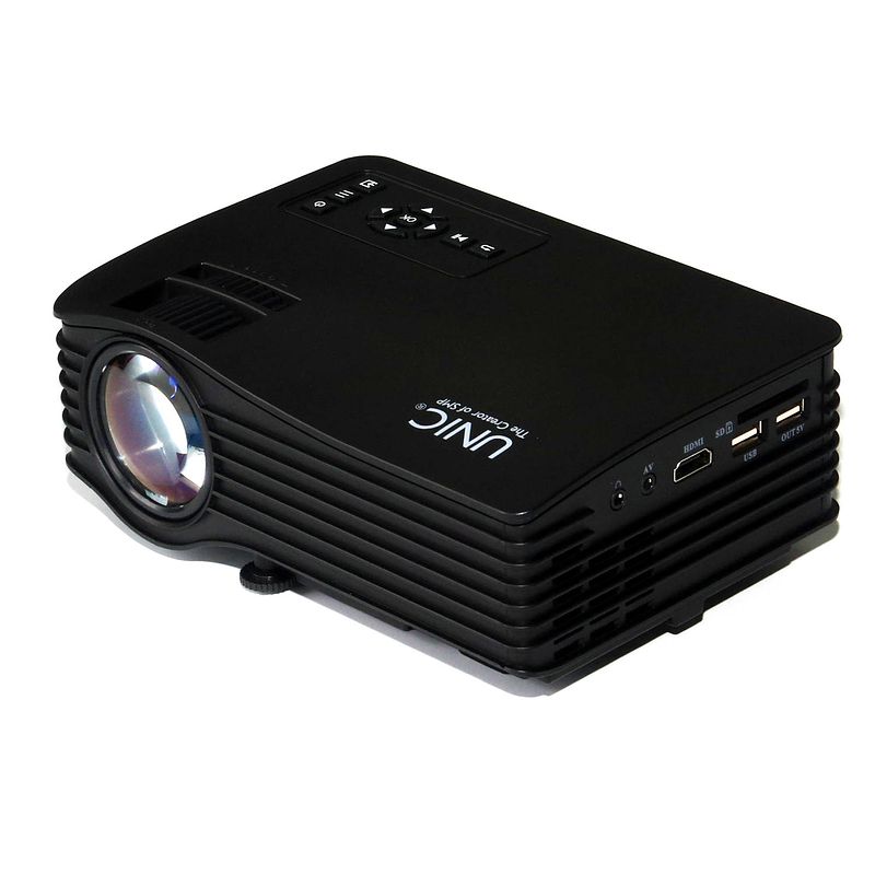 Foto van Silvergear projector beamer met hdmi en wifi - zwart
