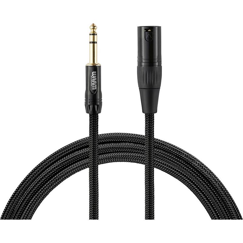 Foto van Warm audio premier series xlr verbindingskabel [1x xlr-stekker - 1x jackplug male 6,3 mm] 0.90 m zwart