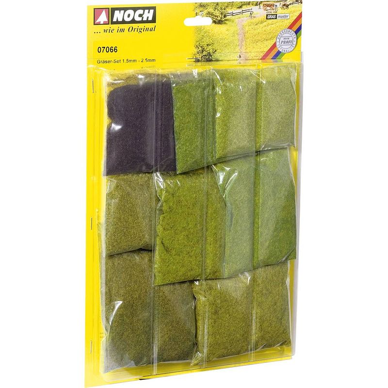 Foto van Noch 7066 gras-assortiment groen