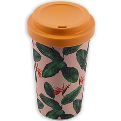 Foto van Travel mug - 400 ml koffiebeker to go - mok koffie of thee reisbeker, koffiebeker - coffee to go beker - cruising