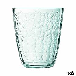 Foto van Glas luminarc concepto riad groen glas (310 ml) (6 stuks)