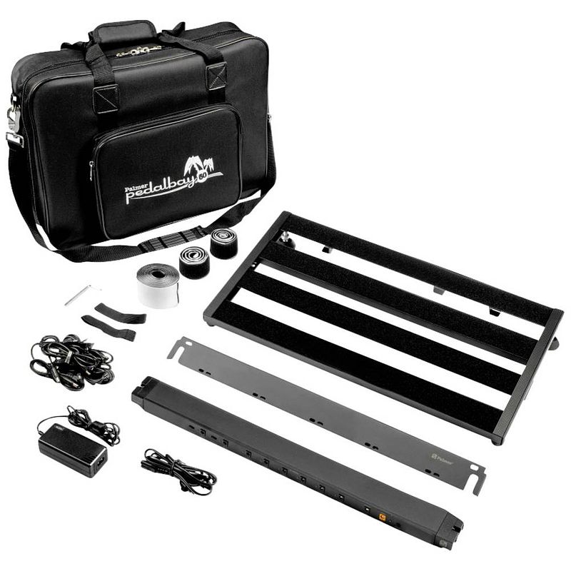 Foto van Palmer musicals instruments pedalbay® 60 pb pedalboard-set