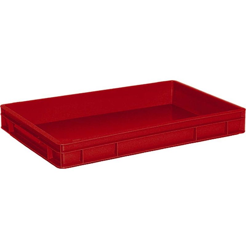 Foto van 1658719 stapelbak basic geschikt voor levensmiddelen (l x b x h) 600 x 400 x 75 mm rood 1 stuk(s)