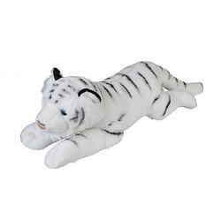 Foto van Witte tijger knuffel 60 cm knuffeldieren - knuffeldier