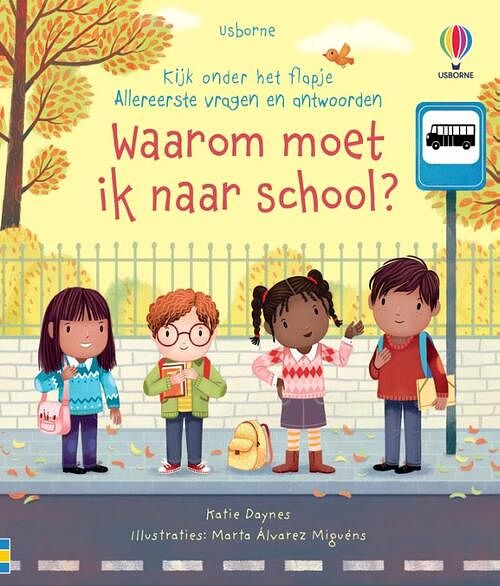 Foto van Waarom moet ik naar school? - kartonboekje;kartonboekje (9781805310655)