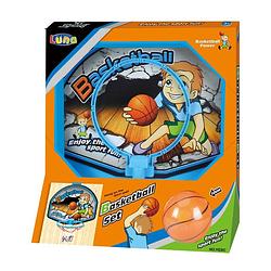 Foto van Luna basketbalring set 19,5 cm blauw