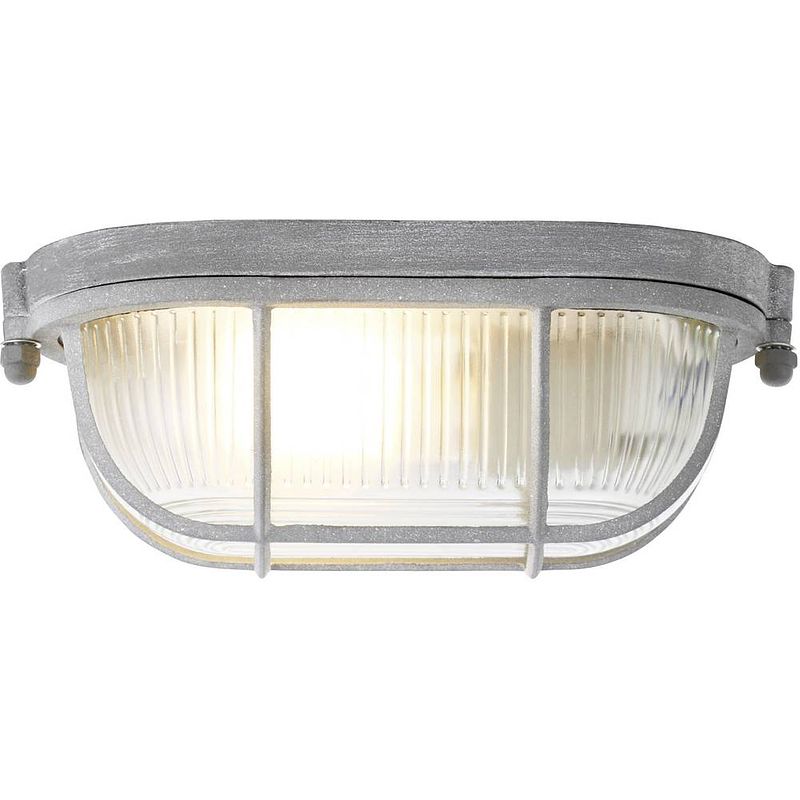 Foto van Brilliant 94458/70 bobbi plafondlamp led e27 40 w beton-grijs