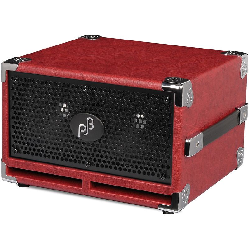 Foto van Phil jones bass c2 bascabinet 2x5 inch 200 watt - rood