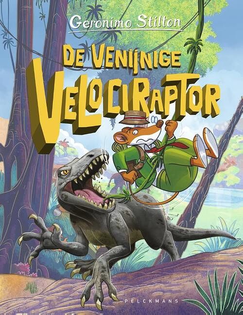 Foto van De venijnige velociraptor (92) - geronimo stilton - hardcover (9789463373586)