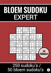 Foto van Bloem sudoku - expert - 250 sudoku's / 50 bloem sudoku's - nr. 29 - sudoku puzzelboeken - paperback (9789464800685)