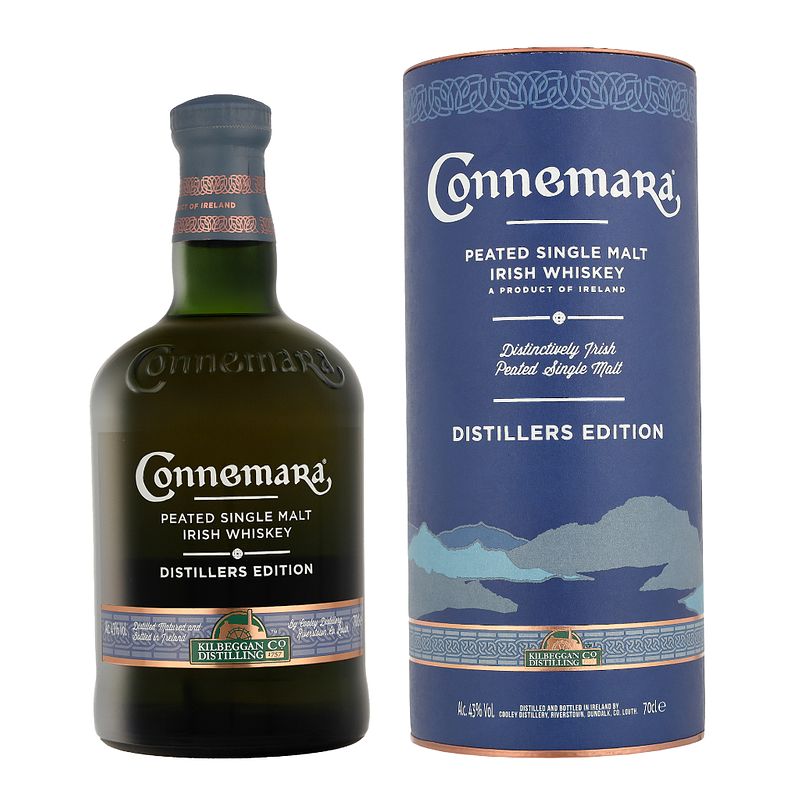 Foto van Connemara distillers edition 70cl whisky + giftbox
