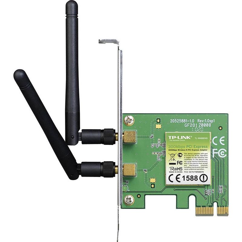 Foto van Tp-link tl-wn881nd wifi-steekkaart mini-pci-express 300 mbit/s