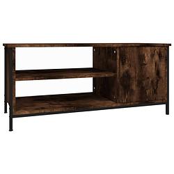 Foto van Vidaxl tv-meubel 100x40x45 cm bewerkt hout gerookt eikenkleurig