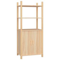 Foto van Vidaxl hoge kast 60x40x141 bewerkt hout