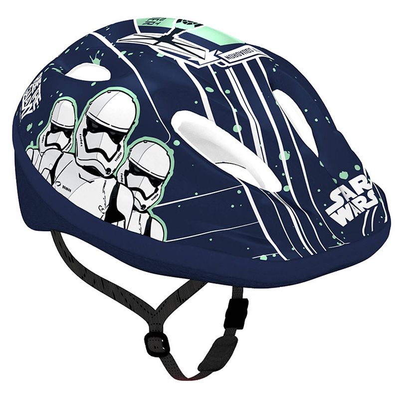 Foto van Disney fietshelm stormtrooper jongens donkerblauw maat 52/56 cm