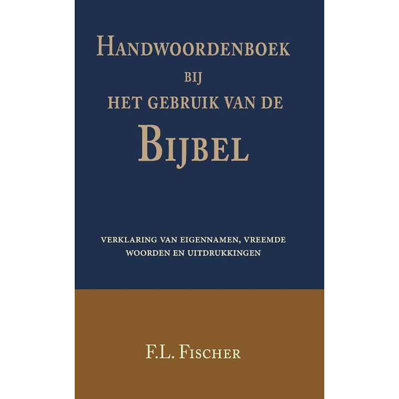 Foto van Handwoordenboek bij het gebruik van de bijbel