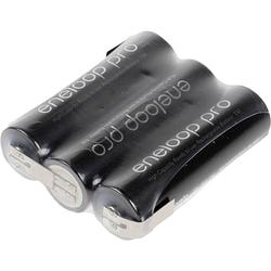 Foto van Panasonic eneloop pro reihe f1x3 accupack aantal cellen: 3 batterijgrootte: aa (penlite) z-soldeerlip nimh 3.6 v 2450 mah
