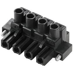 Foto van Weidmüller blz 7.62hp/04/180f sn bk bx printplaatconnector totaal aantal polen 4 aantal rijen 1 totaal aantal polen 4 35 stuk(s)