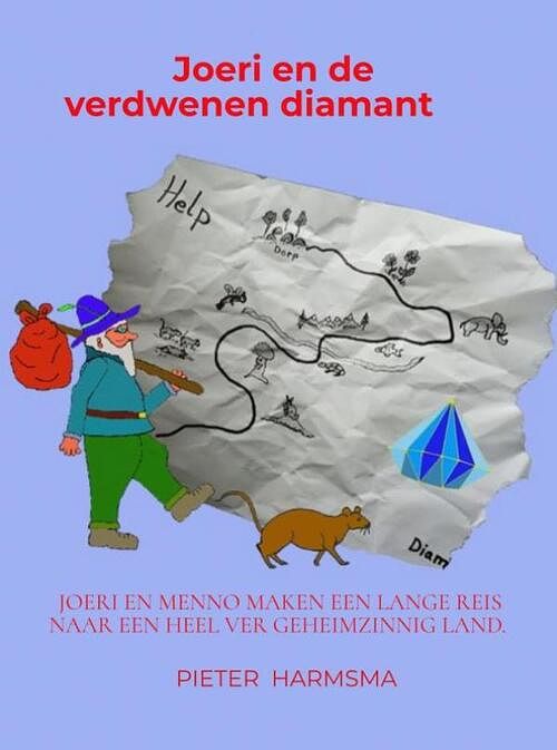 Foto van Joeri en de verdwenen diamant. - pieter harmsma - paperback (9789403678740)