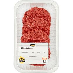 Foto van 3 voor € 9,00 | jumbo grillburgers 4 stuks aanbieding bij jumbo