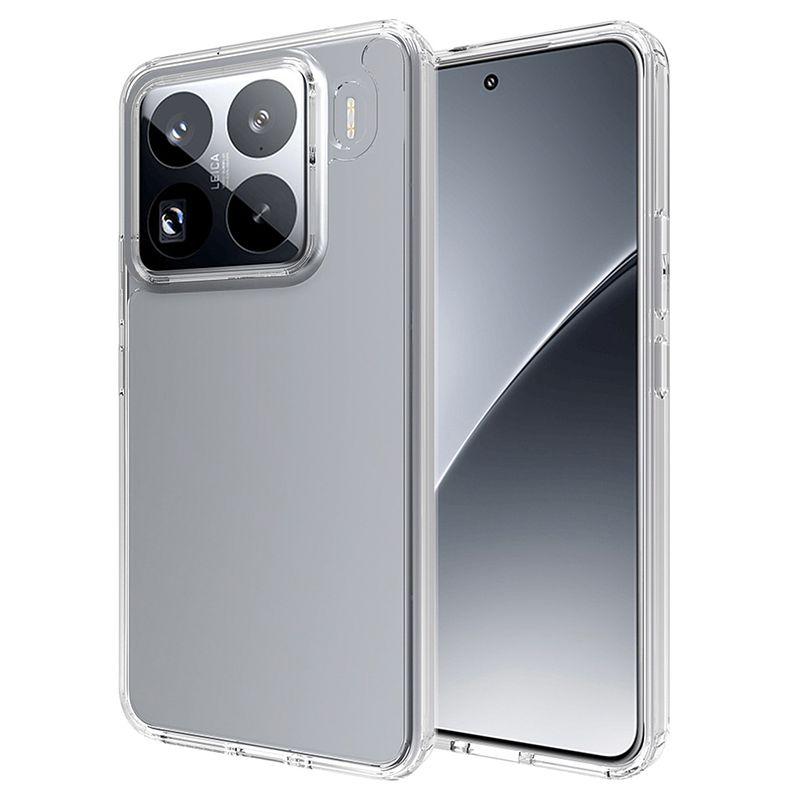 Foto van Accezz xtreme impact backcover voor xiaomi 15 pro telefoonhoesje transparant