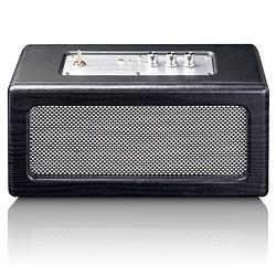 Foto van Retro bluetooth speaker lenco bt-300bk zwart