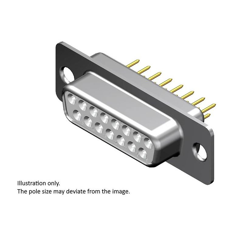 Foto van Molex 1727040072 d-sub connector aantal polen: 37 soldeerpennen 1 stuk(s) box