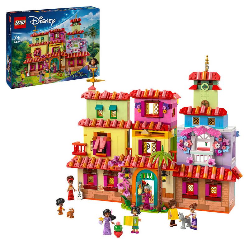 Foto van Lego disney encanto het magische huis van de familie madrigal 43245