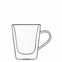 Foto van Bormioli luigi - dubbelwandig glas drink - 2 koffie- en thee mug