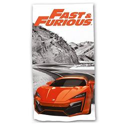 Foto van The fast and the furious strandlaken - 70 x 140 cm - katoen