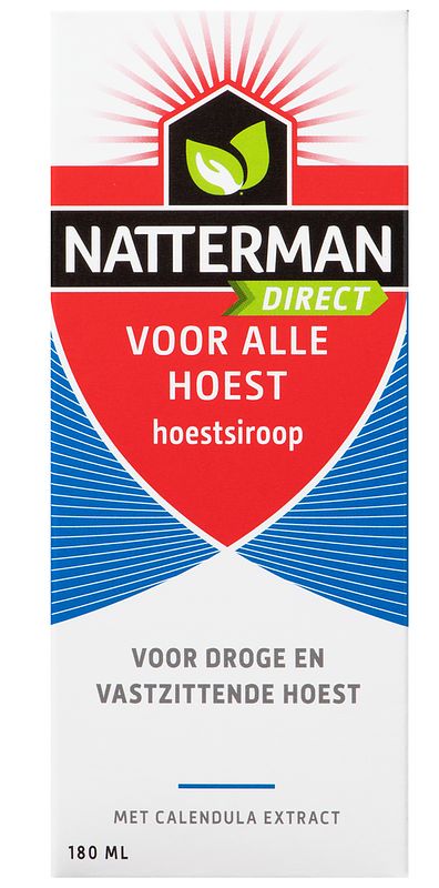 Foto van Natterman voor alle hoest hoestdrank, 180ml bij jumbo