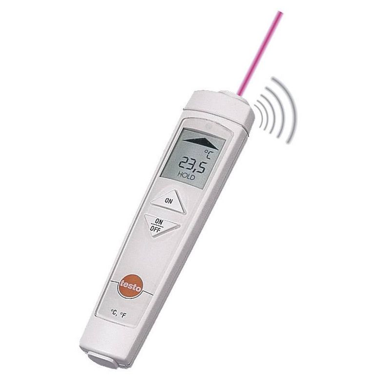 Foto van Testo 826-t2 infrarood-thermometer optiek 6:1 -30 - +300 °c