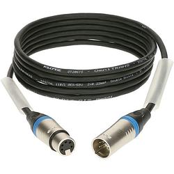 Foto van Klotz lx3-5x1k2-02.0 dmx-kabel xlr male - xlr female 5-pins 2 meter