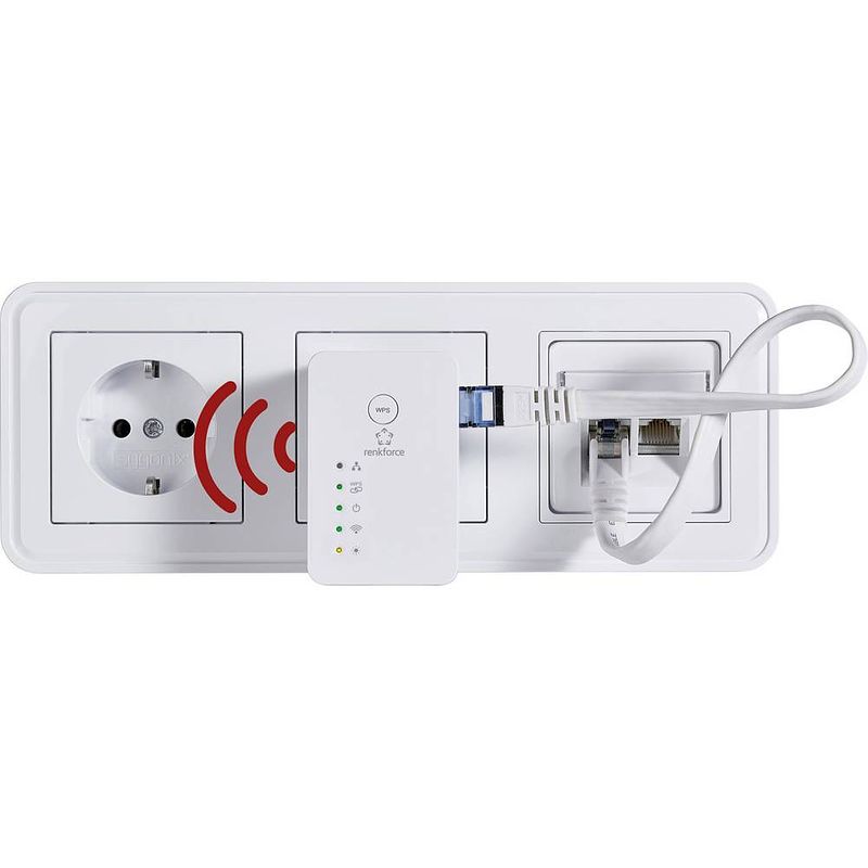 Foto van Renkforce rf-ap-n300mini wifi-accesspoint 300 mbit/s 2.4 ghz