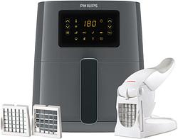 Foto van Philips airfryer l connected hd9255/60 + frietsnijder