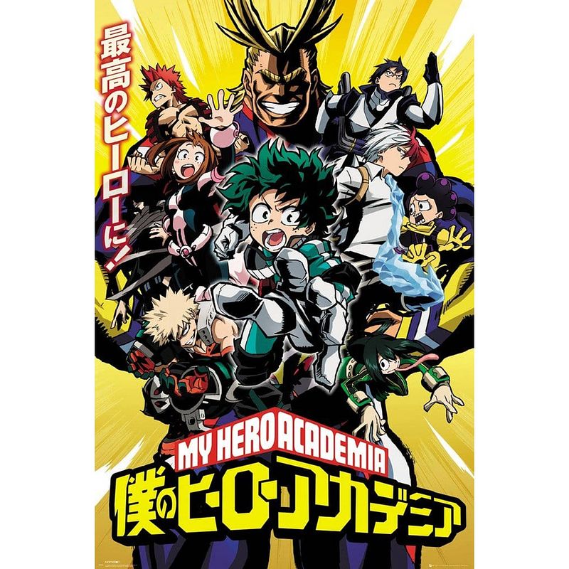 Foto van Gbeye my hero academia season 1 poster 61x91,5cm