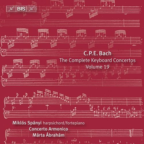 Foto van C.p.e. bach: keyboard concertos volume 19 - cd (7318590019573)