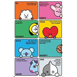 Foto van Gbeye bt21 compilation poster 61x91,5cm